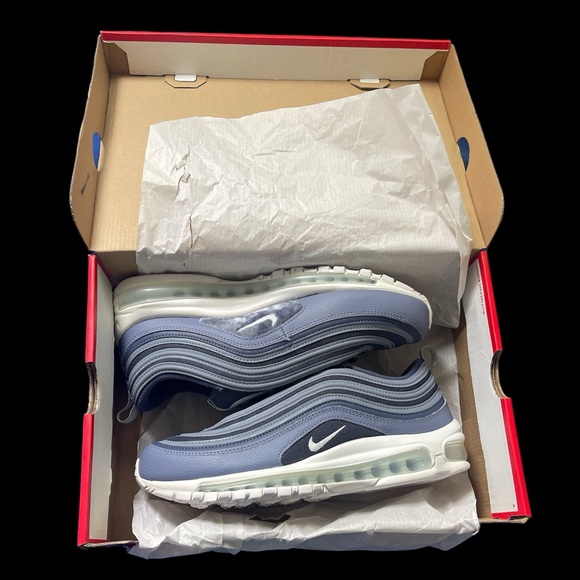 NIKE  AIR MAX 97 921826 500 Sanded Purple Men's Running Shoes Size 9.5 - Picture 5 of 6